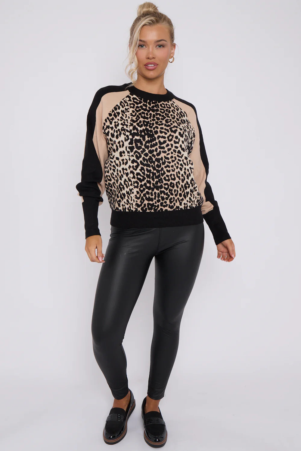 Leopard Detail Jumper