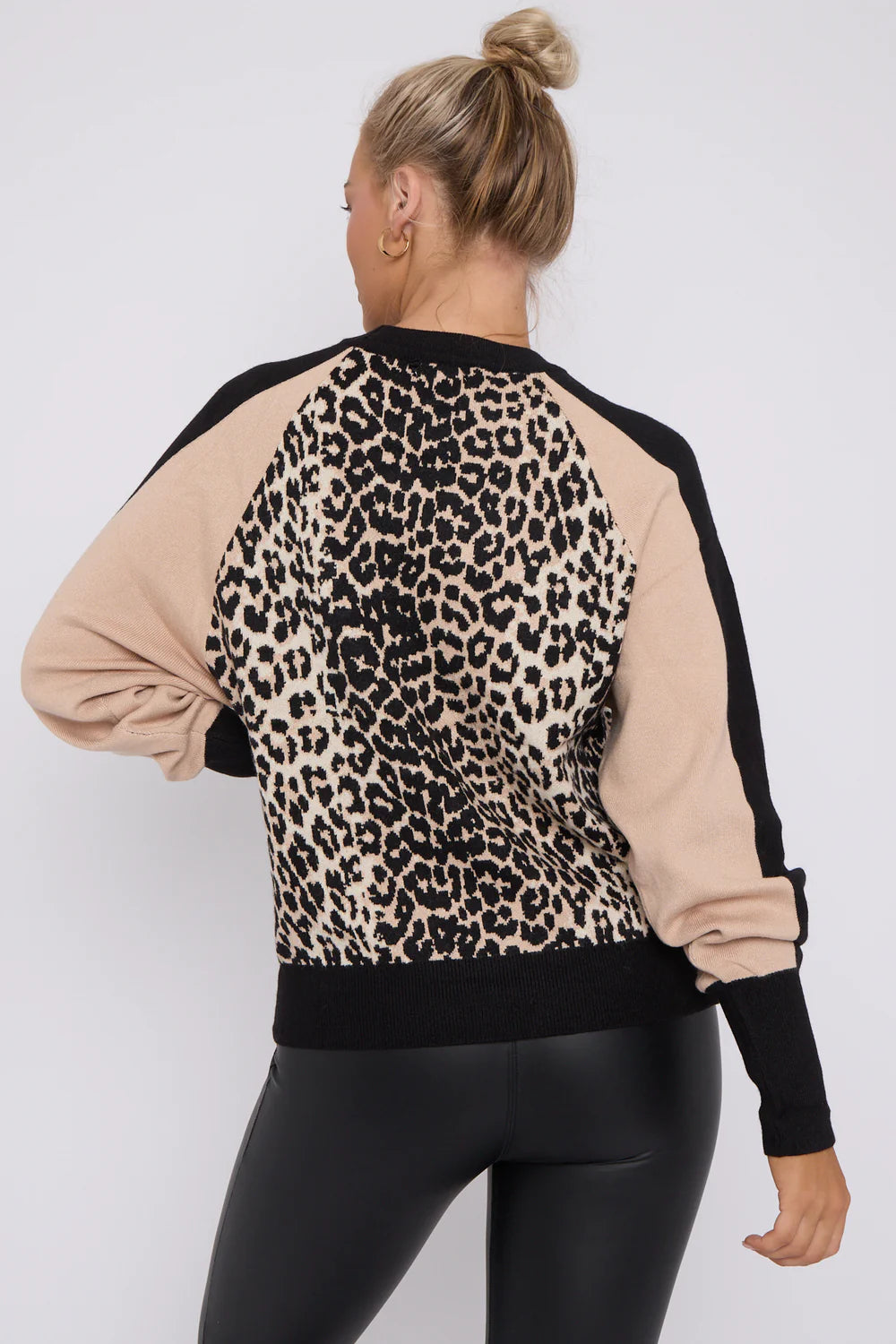 Leopard Detail Jumper